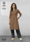 Nivedita Vol 7 By Deeptex Cotton Printed Wholesale Straight Kurtis In India
